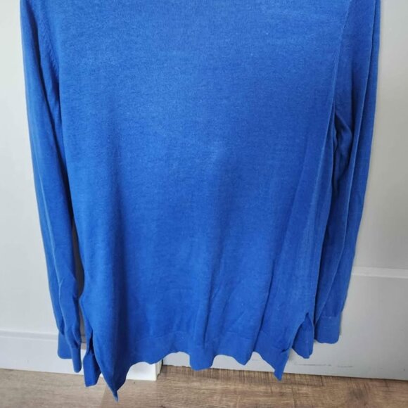 Michael Kors blue embellished sweater size small - Picture 3 of 3